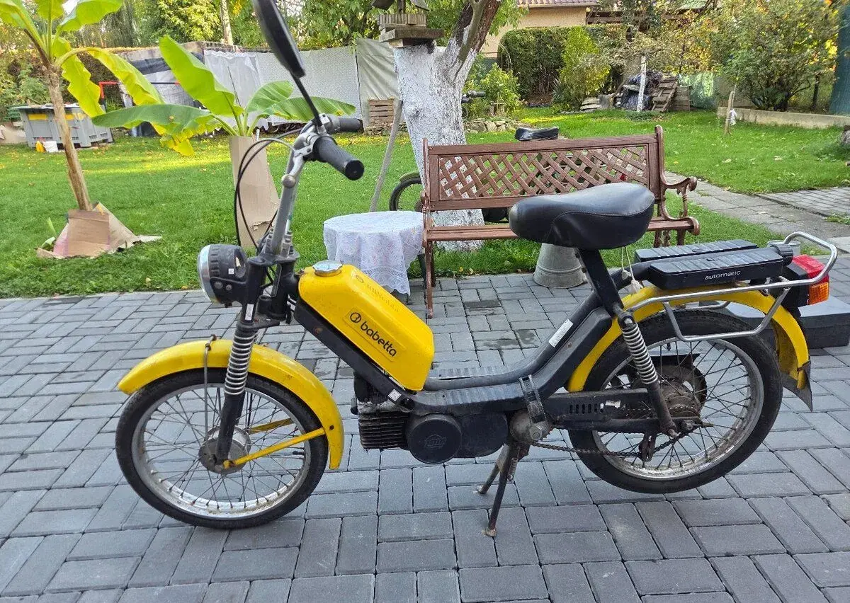 Babetta 215 origo 1.rychlostní s kartičkou 4.