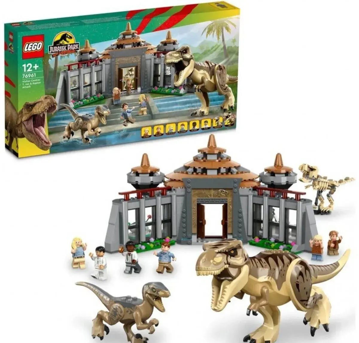 LEGO Jurassic World 76961 Návštěvnické centrum: útok T-rexe