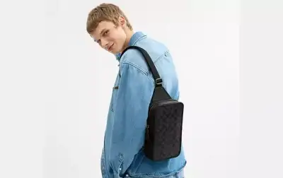crossbody batoh COACH Sullivan Pack (Charcoal/Black)