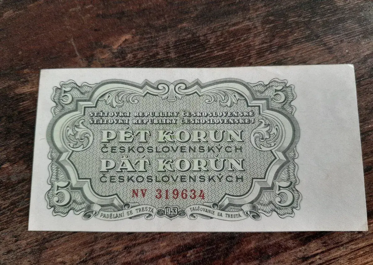 5 korun 1953
