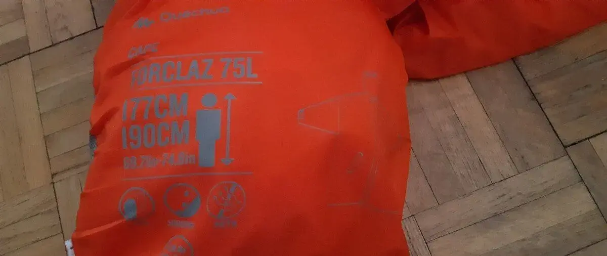 nepromokavé poncho Forclaz 75l: