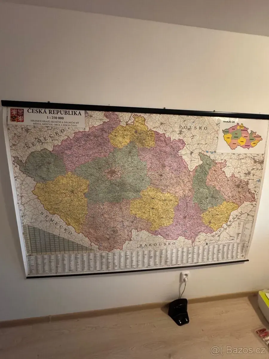 Mapa České republiky
