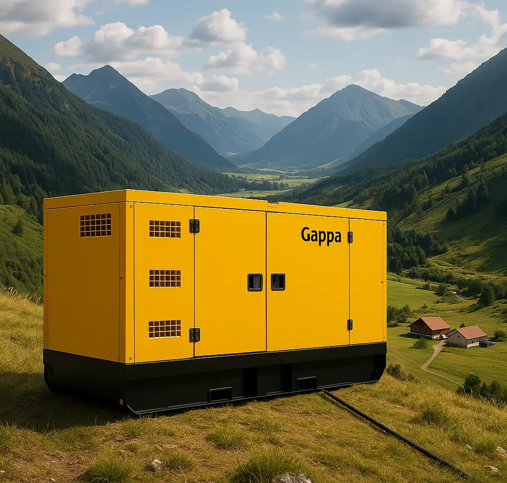 Elektrocentrála 70 kW / 90 kVA – Ricardo, ATS