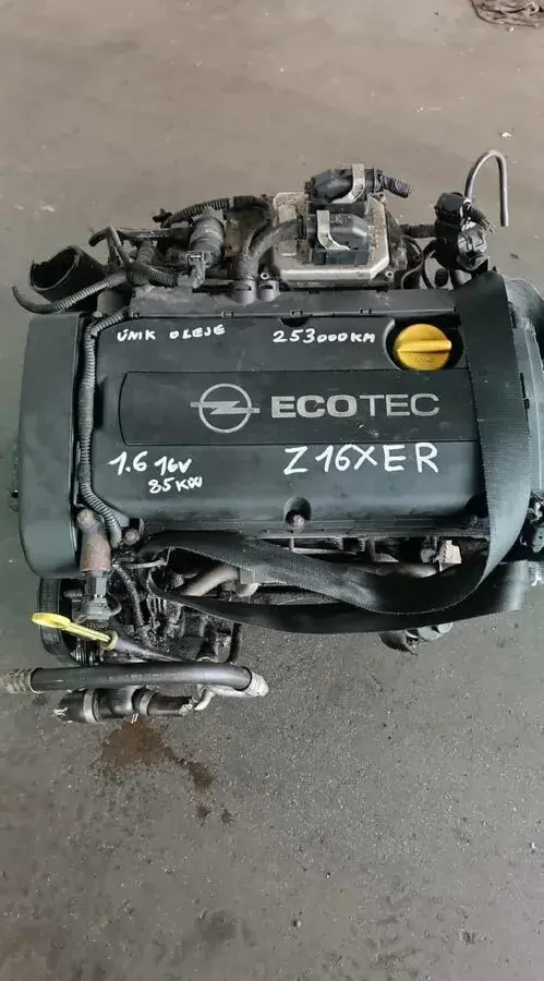 motor 1.6 16v 85kW typ Z16xer