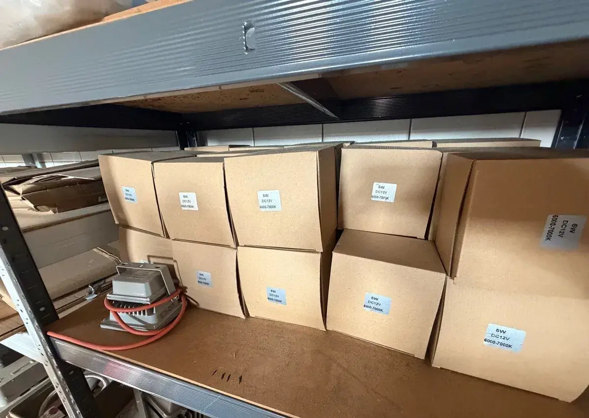 9x LED reflektor 10W DC12V IP65 venkovní světlo