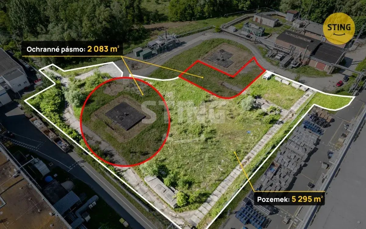 Pronájem komerčního pozemku 5.295 m², 137050