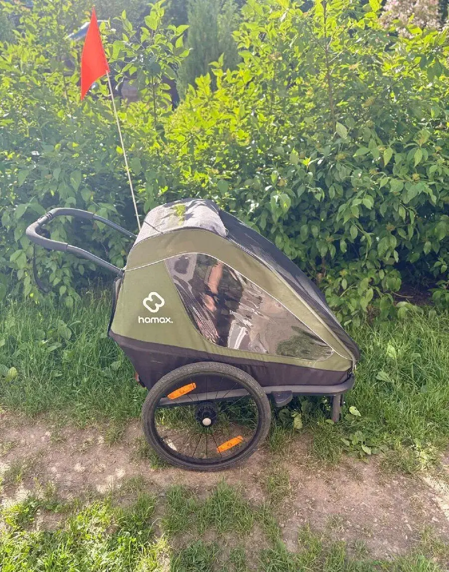 Vozík za kolo, nebo jako kočárek Hamax Ixplorer