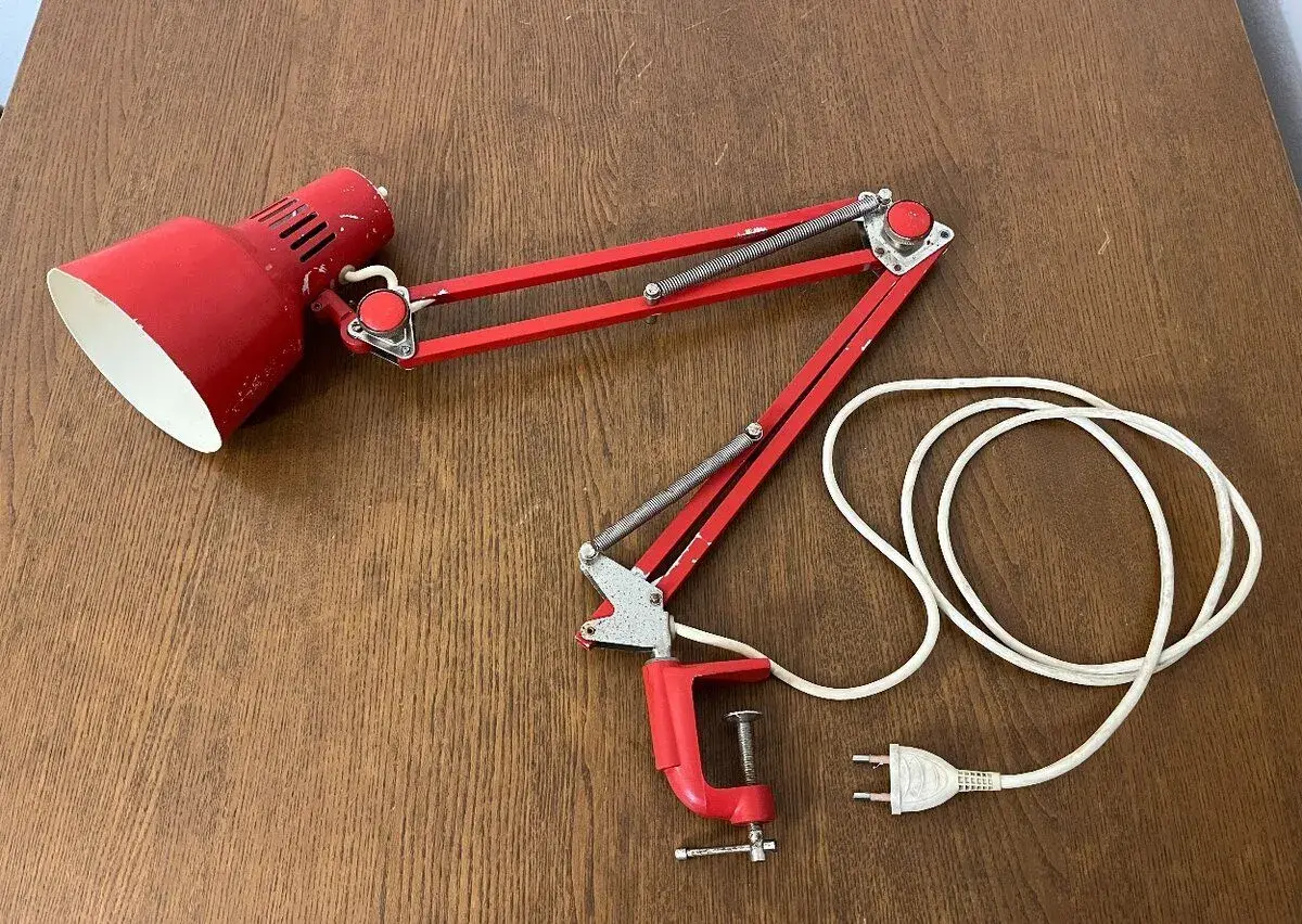Pracovní, modelářská lampa Elektrofém