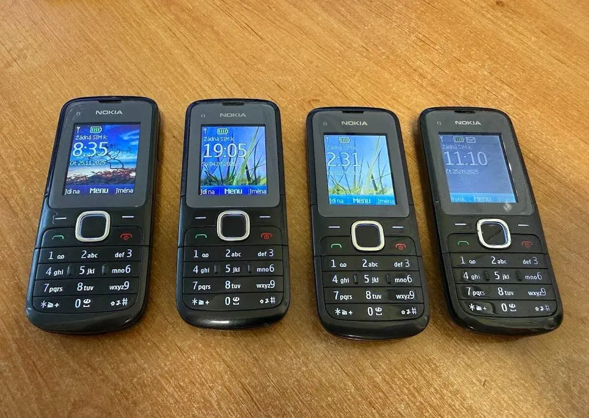 NOKIA C1-01 funkční v dobrém stavu s originální baterií