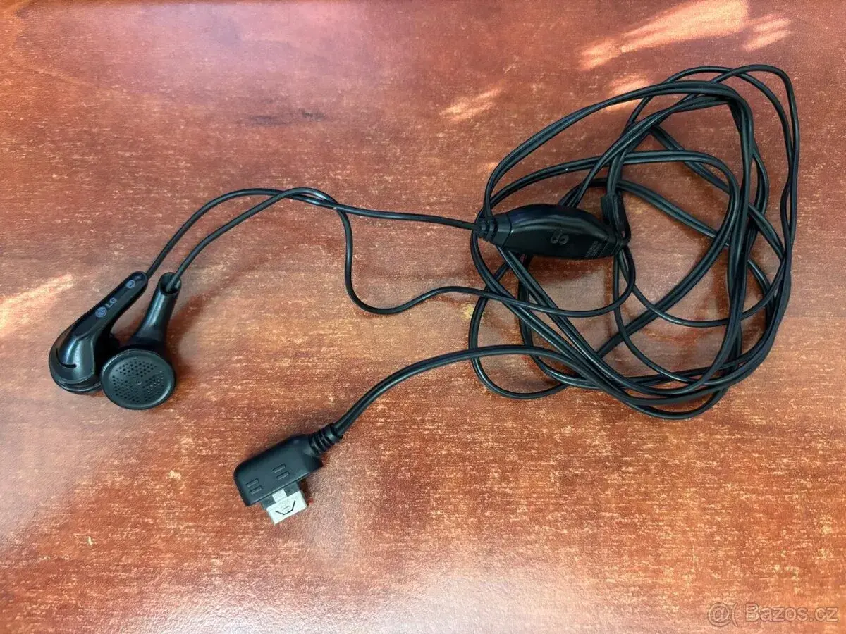 Originální LG handsfree sluchátka s mikrofonem – 18pin konek