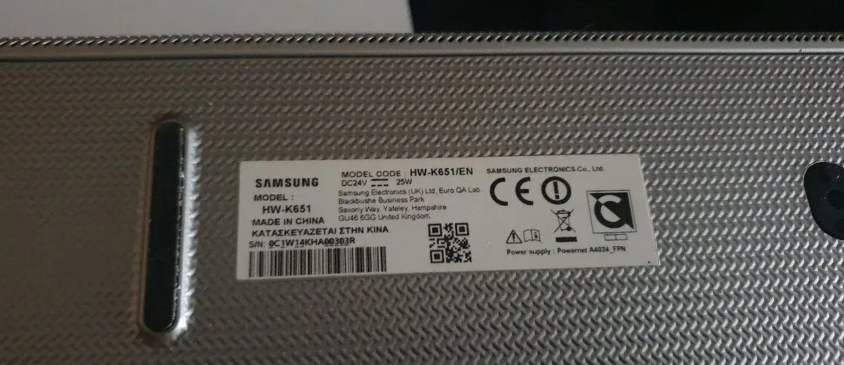 Samsung soundbar