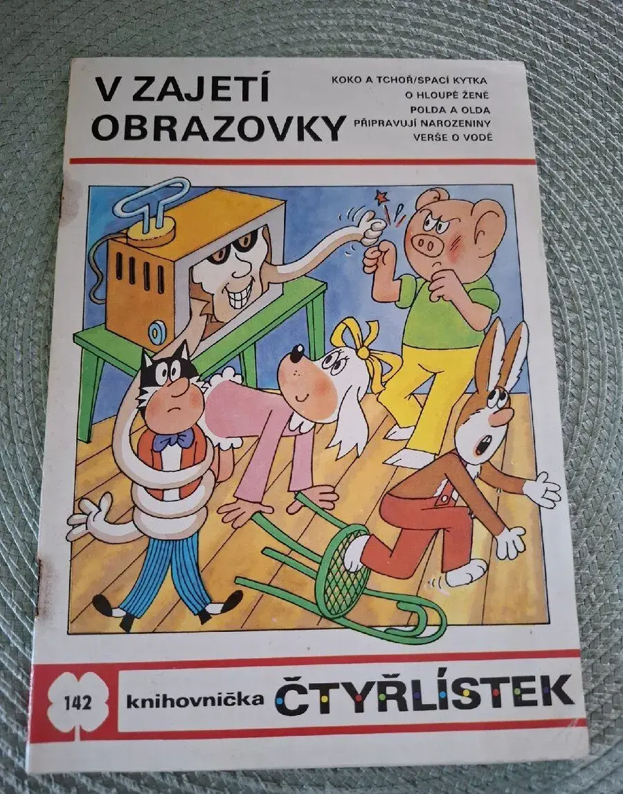 Časopis čtyřlístek 142