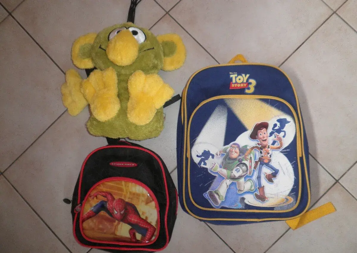 Dětský batoh Toy Story, Spiderman a Rákosníček