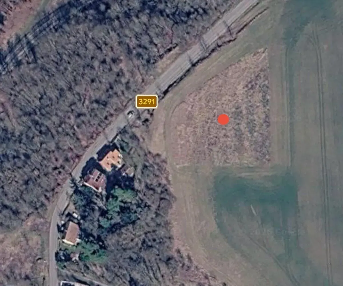 Pozemek s výhledem 5 704 m² Vrbčany u Kolína