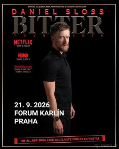2 x vstupenky Daniel Schloss 21.9. Karlín