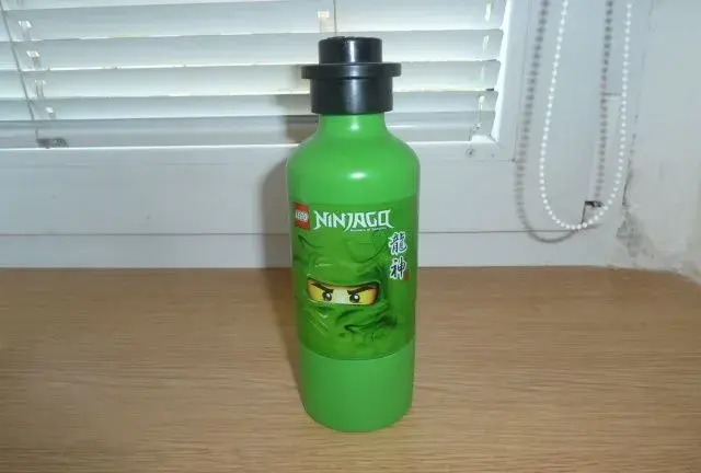 Lahev lego ninjago zelená