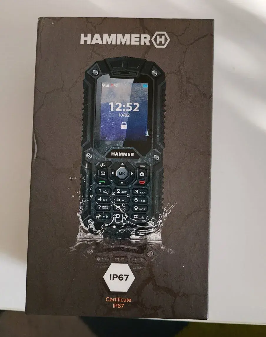 ODOLNÝ TELEFON HAMMER IP67