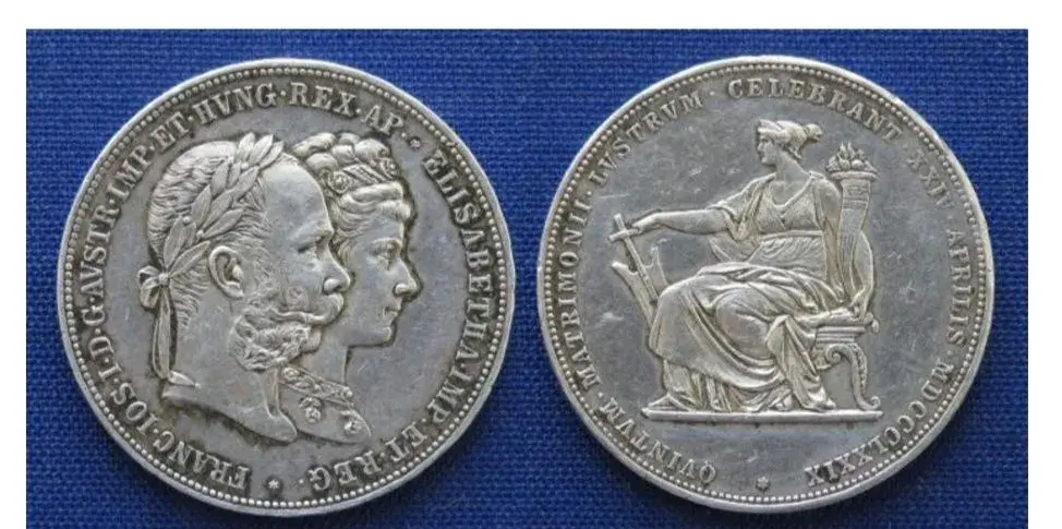 2 ZLATNÍK 1879 - STŘÍBRNÁ SVATBA