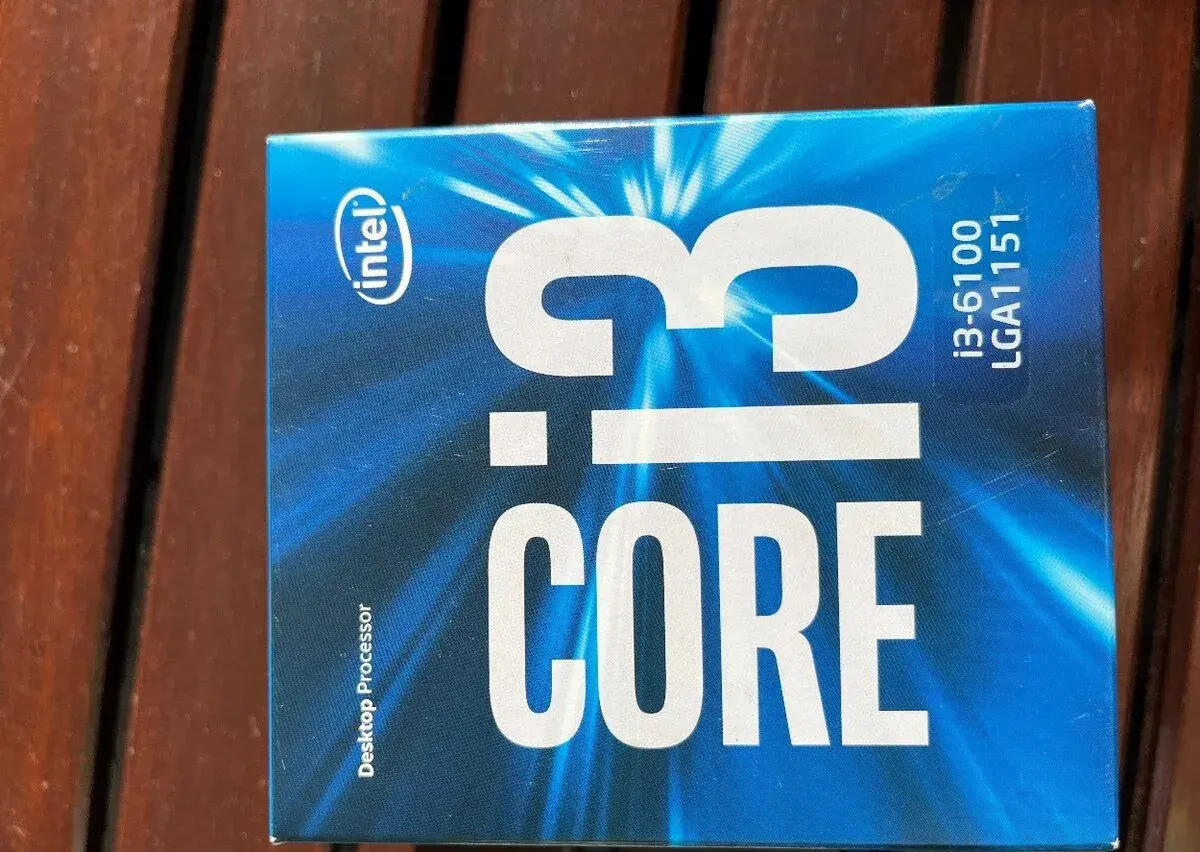 procesor Nový i3-6100, LGA 1151, 3,7GHZ nerozbalený vč. chl