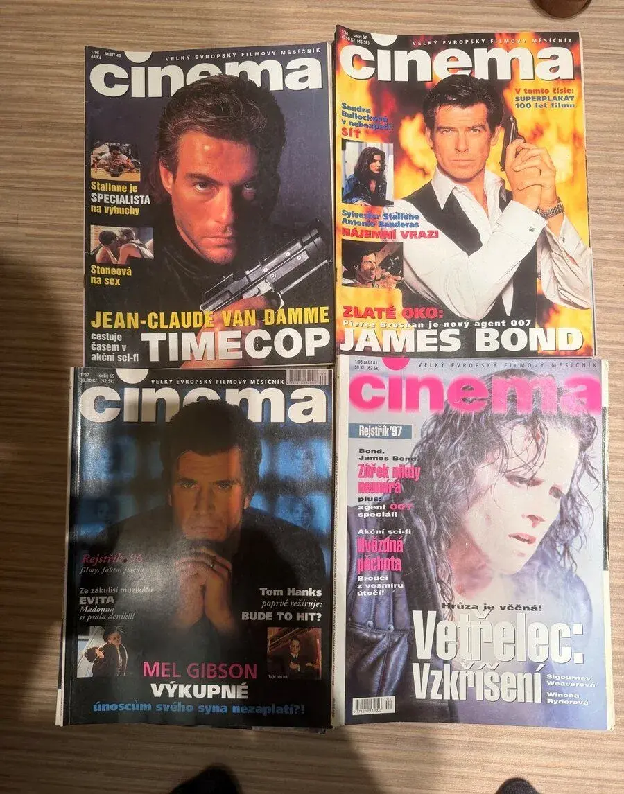 Cinema komplet ročníky 1995-2015