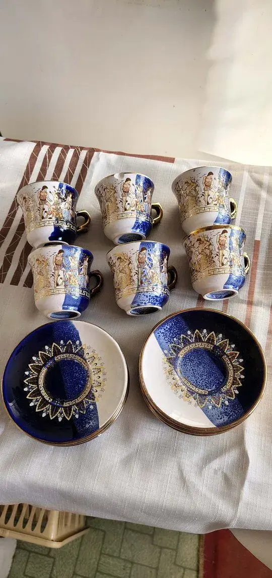 Řecký porcelán souprava