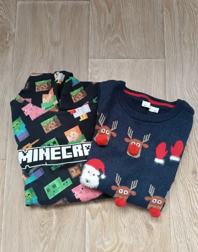 dětská mikina a svetr H&M a C&A 134/140