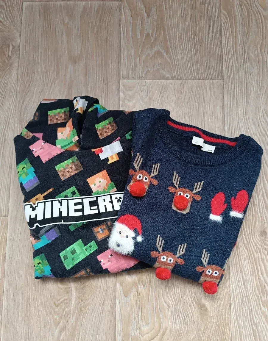 dětská mikina a svetr H&M a C&A 134/140