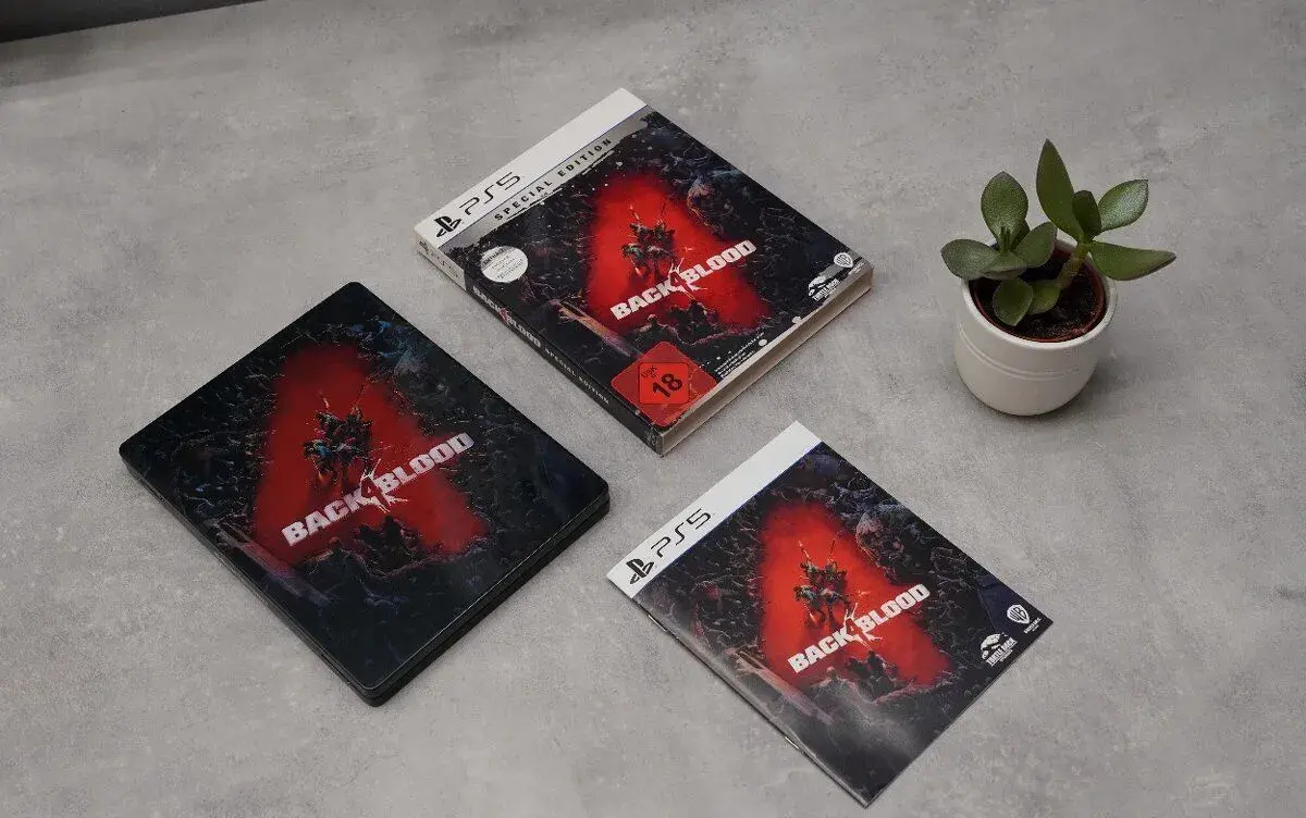 PS5 Back 4 Blood - steelbook edice - special edition