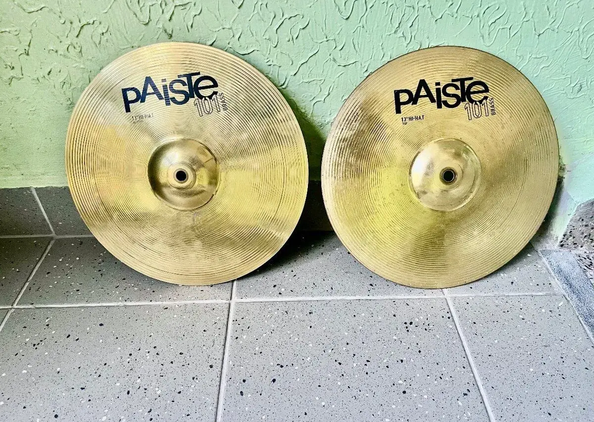 Paiste 101 hi hat 13.