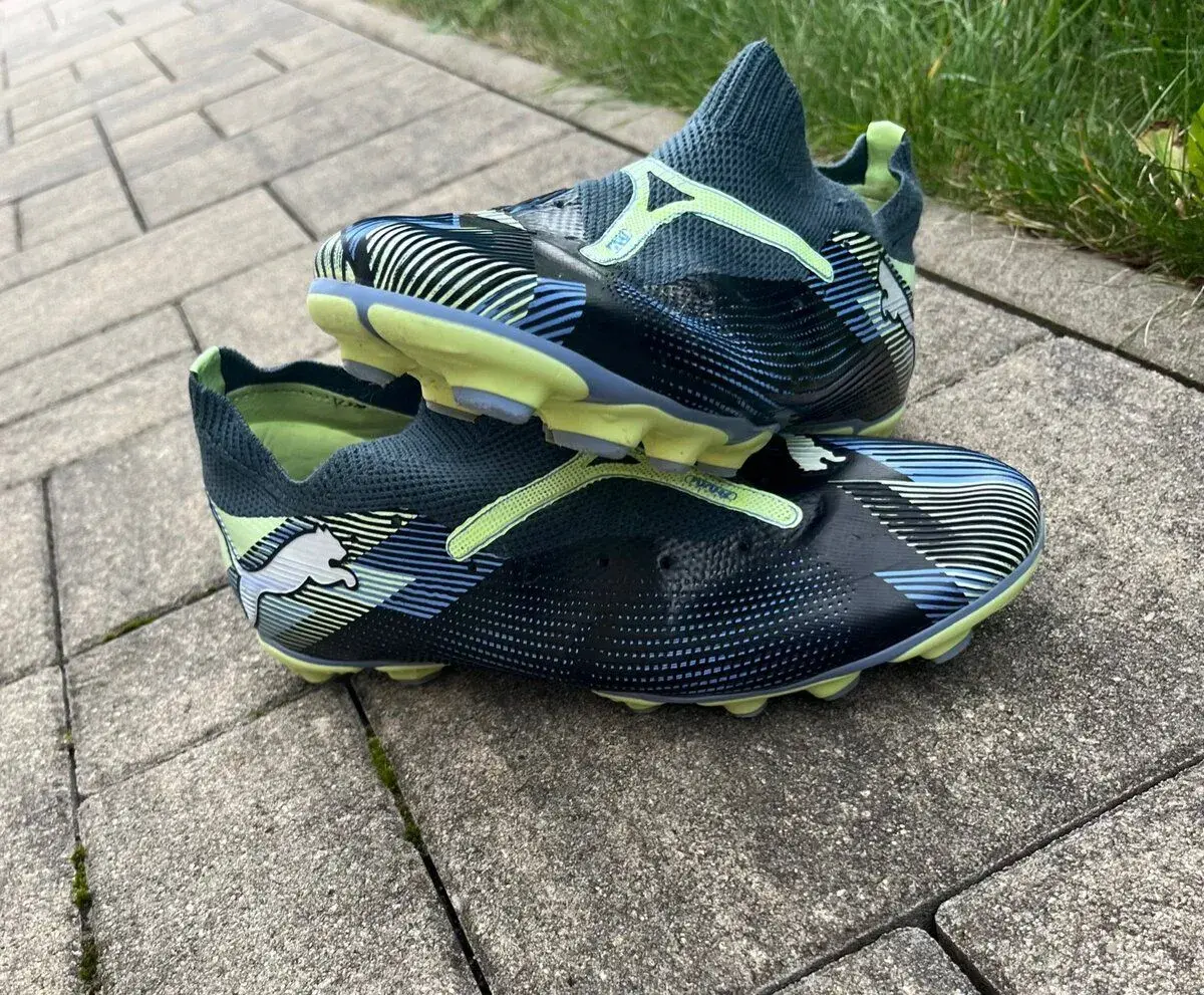 PUMA FUTURE 7 MATCH FG/AG JR - GRAY SKIES-PUM Kopačky