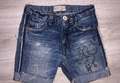 Chlapecké jeansové kraťasy Zara, vel. 116