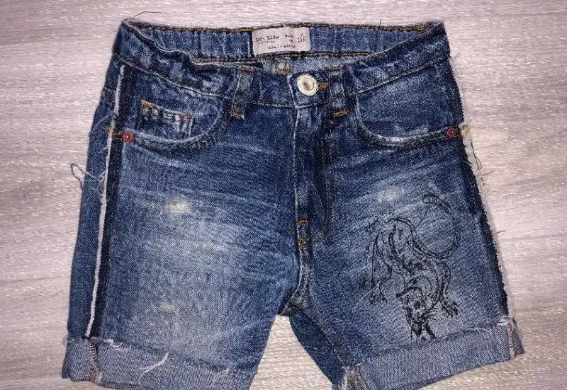 Chlapecké jeansové kraťasy Zara, vel. 116