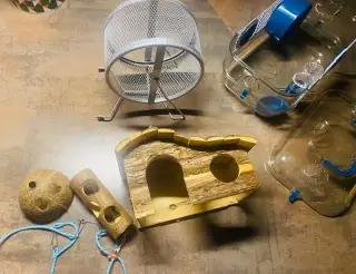 Výbava pro křečka (vetší- syrský)