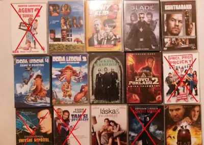 Filmy DVD 6. Inzerát