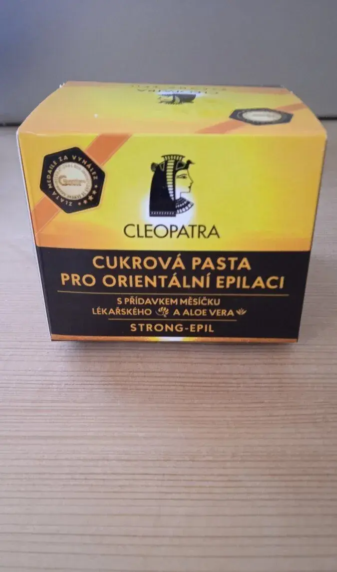 Nová epilační cukrová pasta