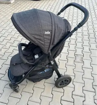 Sportovní kočárek Joie Mytrax – super stav + pláštěnka a drž