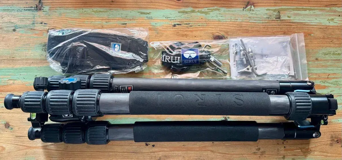 Stativ: Sirui W-2204 + K-20 || Waterproof Carbon Fiber