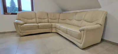 Kožená sedačka