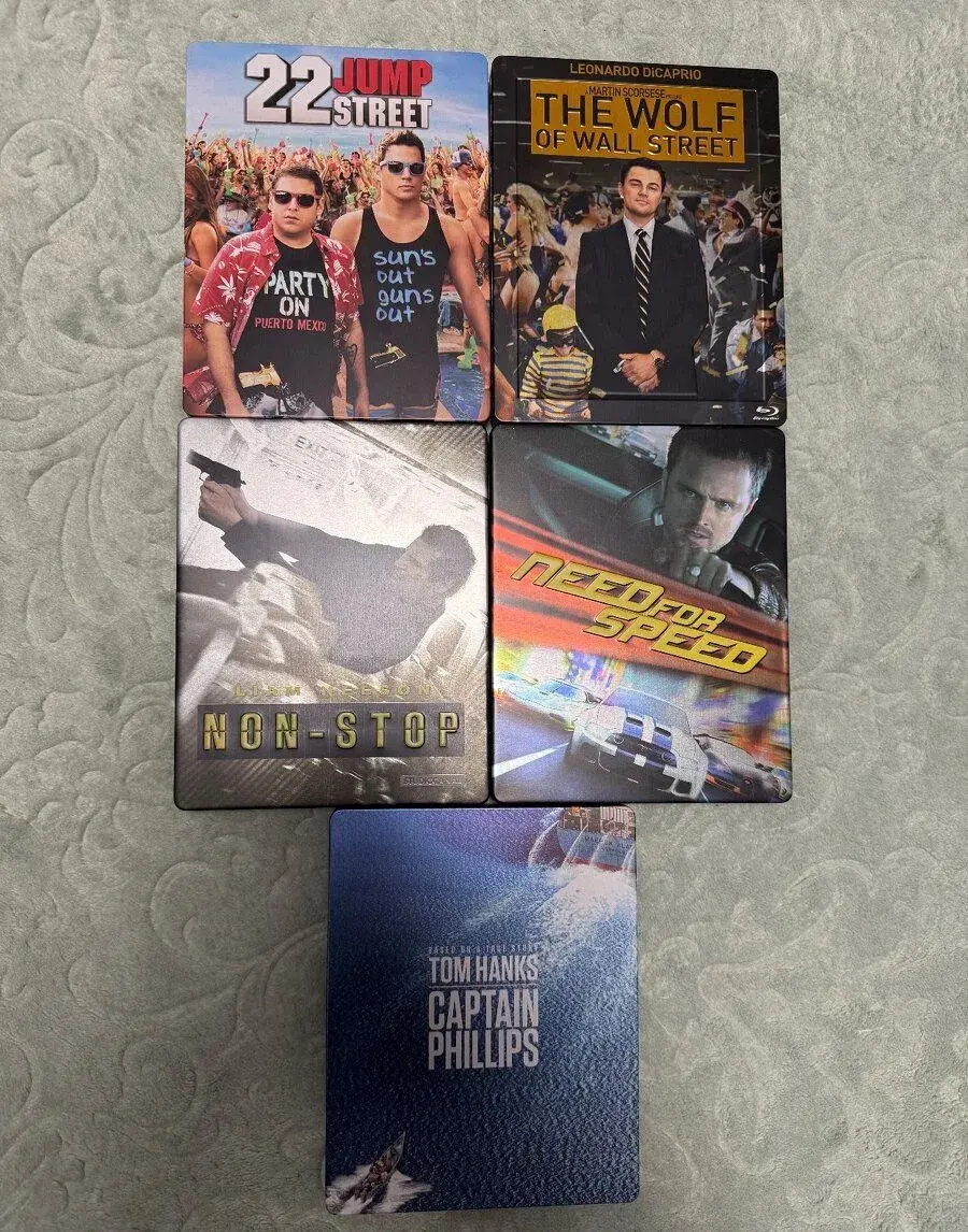 Blu-ray filmy - limitovane steelbook edice