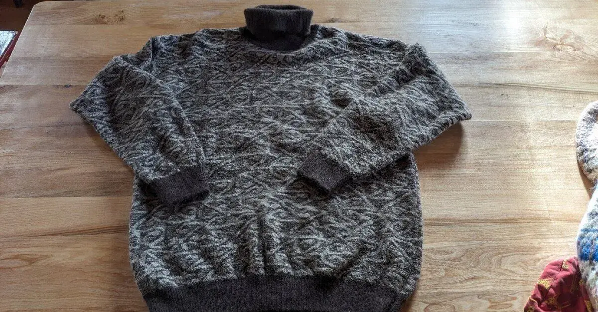 Svetr z Nového Zélandu merino possum angora