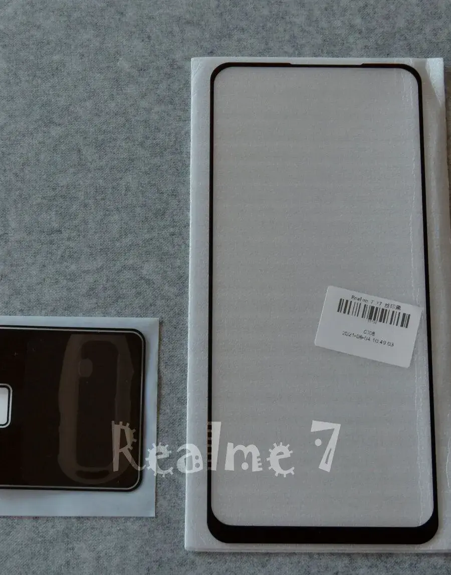 Tvrzené temperované sklo Realme 7; Realme 7 Pro