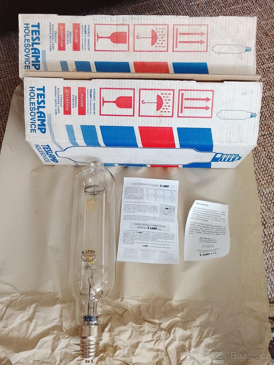 2× S-LAMP RVI 2000 výbojka 2000 W / 400 V – E40