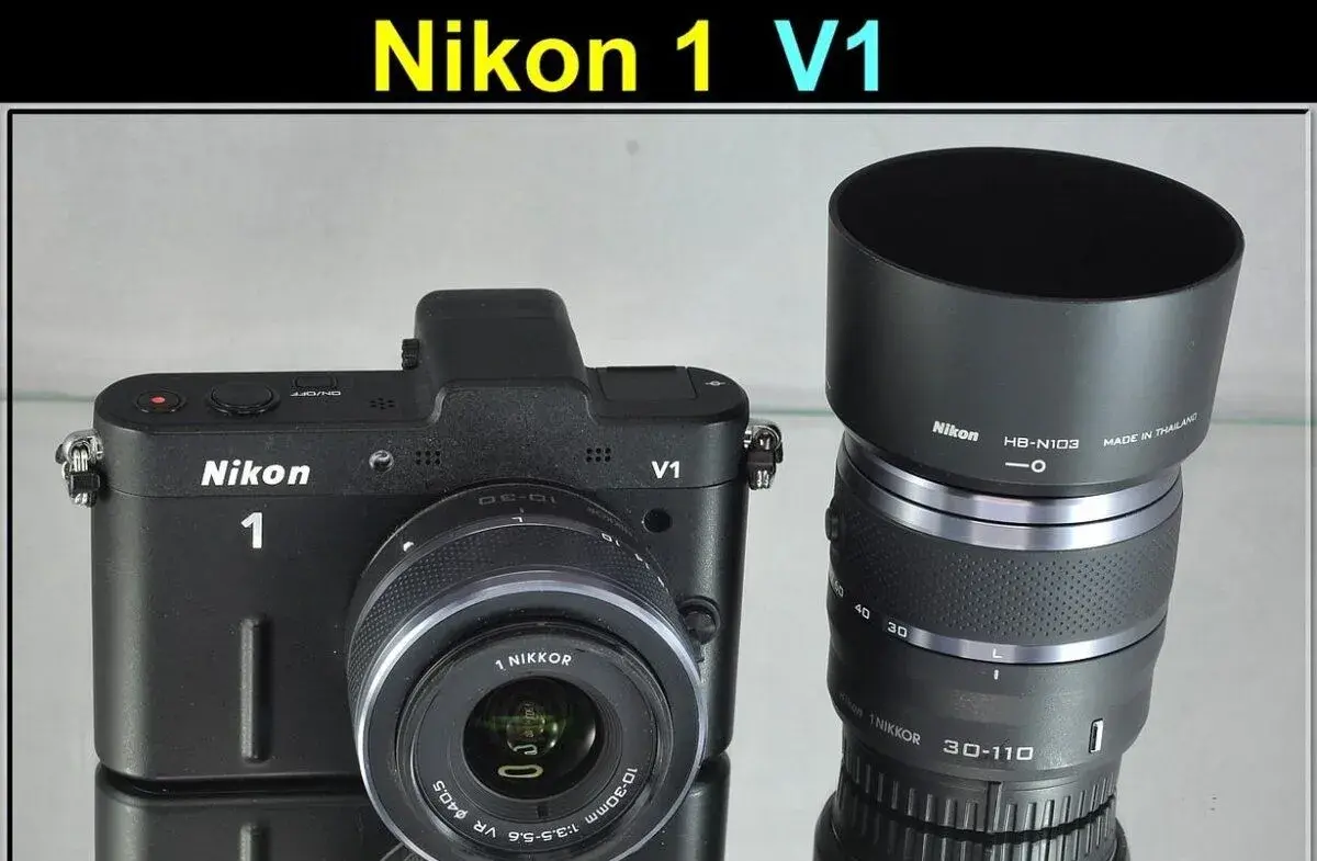 Nikon 1 V1+2 objektivy10,1 MpixFull HDV5000 Exp