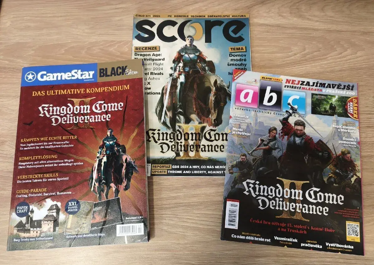 Kingdom Come Deliverance 2 - Sběratelské Časopisy