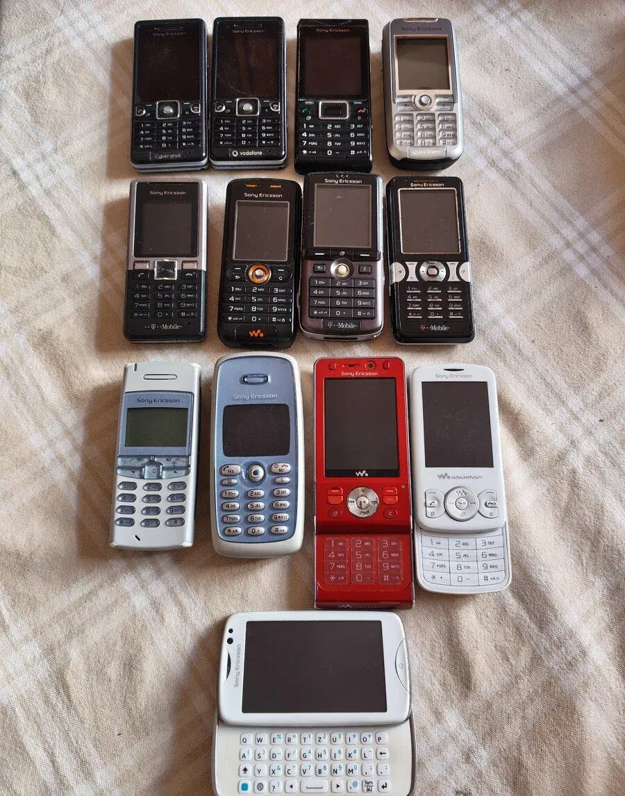 Mobilní tlačítkové telefony Sony Ericsson č.1
