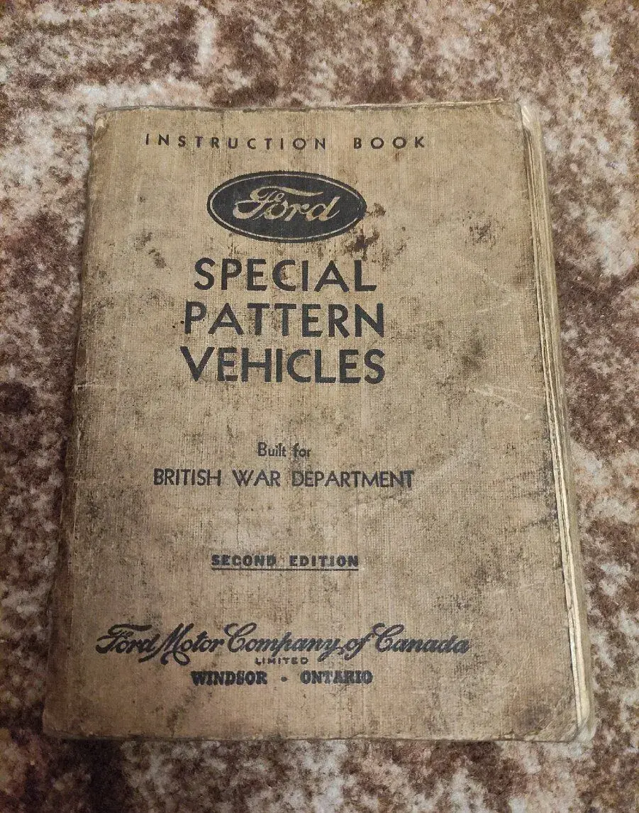 Starožitná kniha Special Pattern Vehicles
