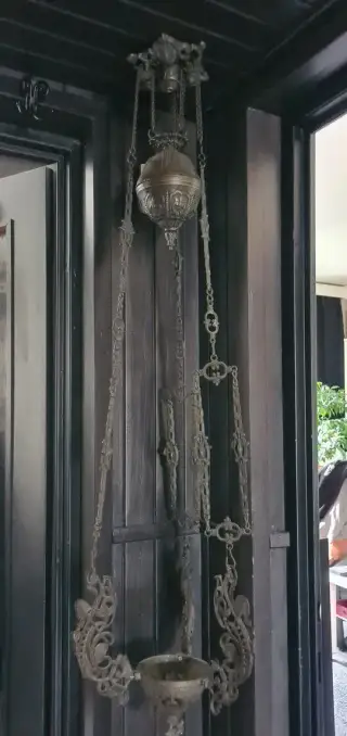 Závěsná lampa Hängelampe (kol.roku 1900)