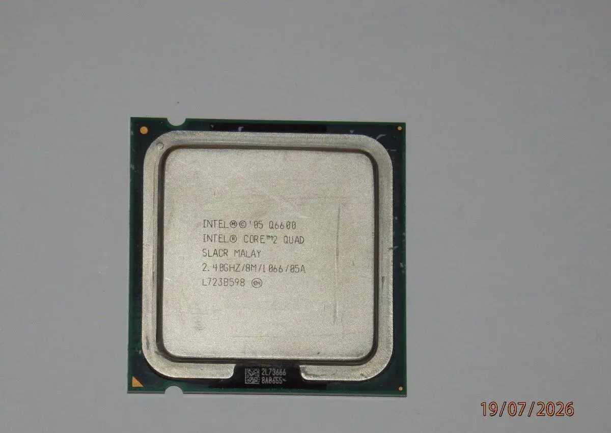 Použitý čtyřjádrový procesor Intel Core 2 Quad Q6600