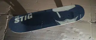 Skateboard TopGear – „The Stig“