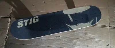 Skateboard TopGear – „The Stig“
